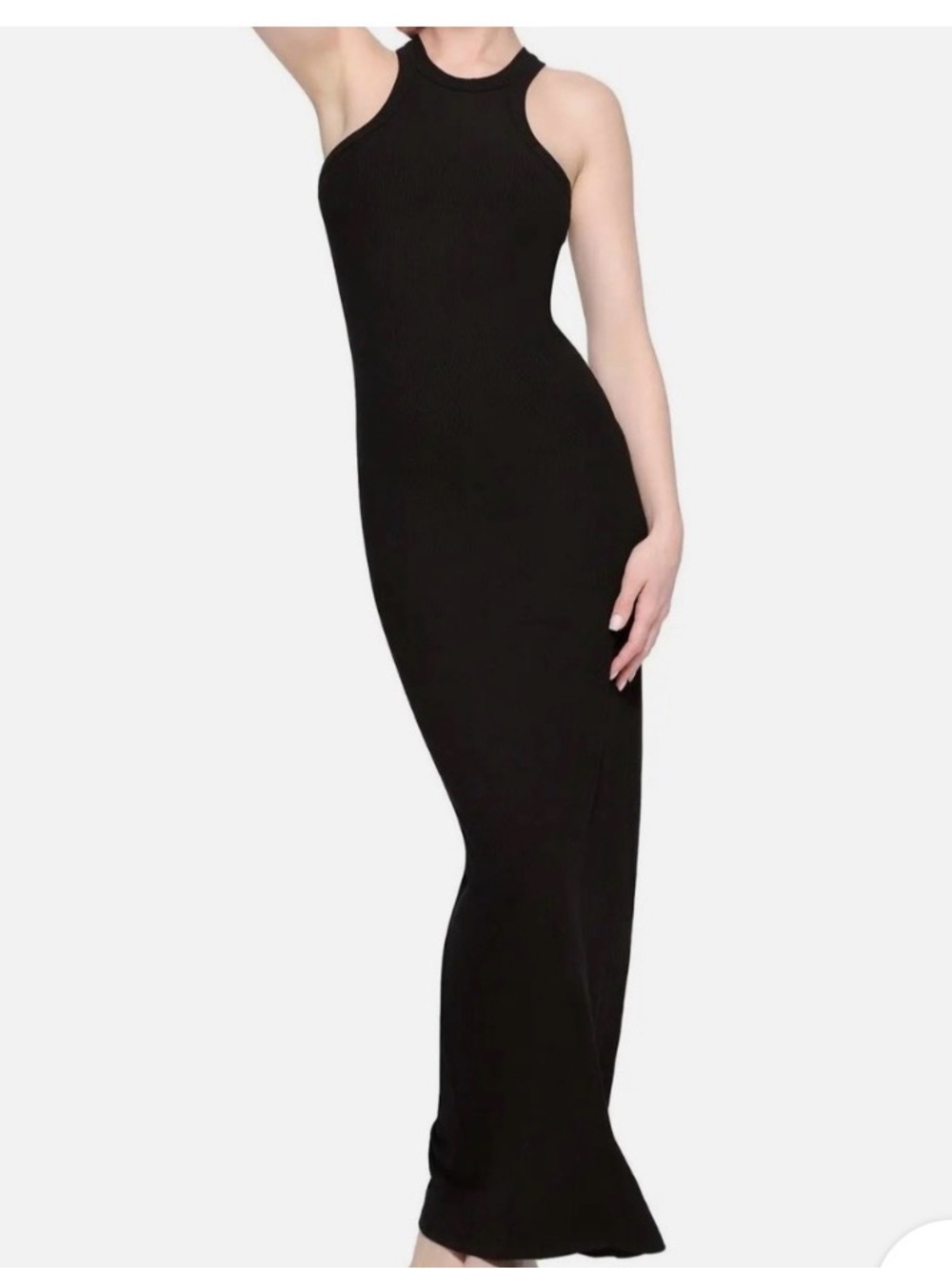 SKIMS Women's Black high neck dress